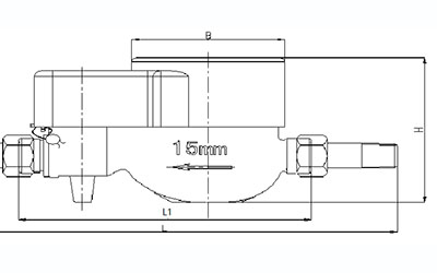 Contador de Agua Tipo Chorro Múltiple (Agua Caliente) T90